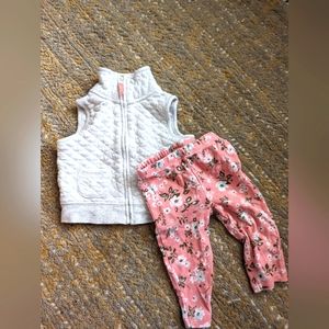 3/$10 Pant and vest set